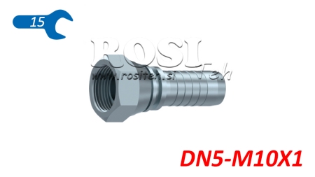 RACCORD HYDRAULIQUE BSP FEMELLE DN5-M10X1