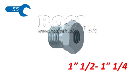HYDRAULIC ADAPTER MALE-FEMALE 1 1/2