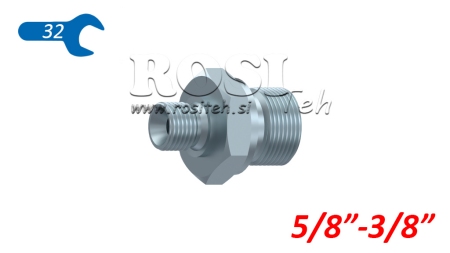 RÉDUCTEUR HYDRAULIQUE BSP 5/8-3/8