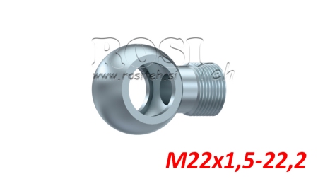 HYDRAULIC FITTING EYE M22X1.5-22.2