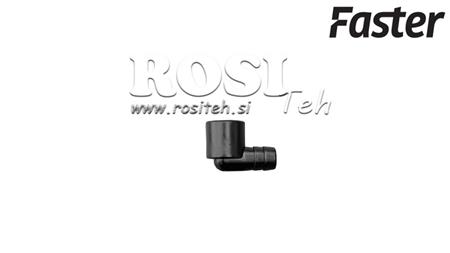 RACCORD DE TUYAU À 90° POUR COLLECTEUR D'HUILE TARV