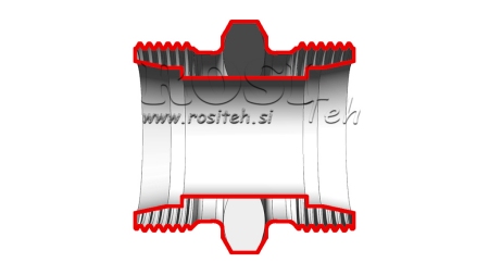 VÉRIN HYDRAULIQUE À DOUBLE ACTION DL6