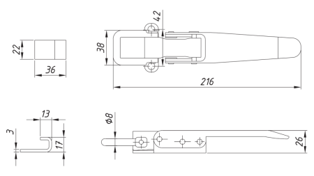 FERMETURE LATÉRALE TYPE OCCHIO ECO