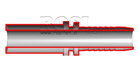 HYDRAULICKÁ PRÍPOJKA RÚRKOVÝ PRECHOD – ROVNÝ DN6-d.6