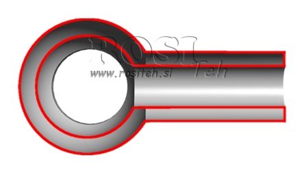 DURITE METALLIQUE BANJO 1/2 45mm