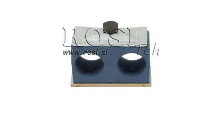 SUPPORT DE TUYAU FI 16 - DOUBLE