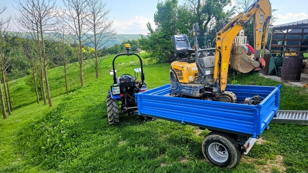 PAGE POUR REMORQUE DE DUMP 6 METRES - HAUTEUR 600 mm