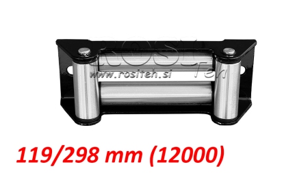 GUIDE-CÂBLE À ROULEAUX POUR CÂBLE EN ACIER (12000) 119x298