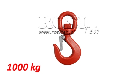 SWIVEL HOOK WITH EYE 1000 KG