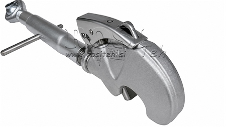 GJENGET MEKANISK TOPPSTAG MED FANGHAKE KAT 2 - M30X3 - 590/830