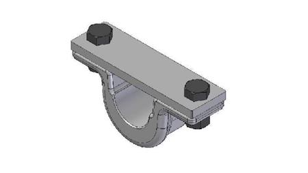 HOLDER OF TELESCOPIC CYLINDER FI40-A