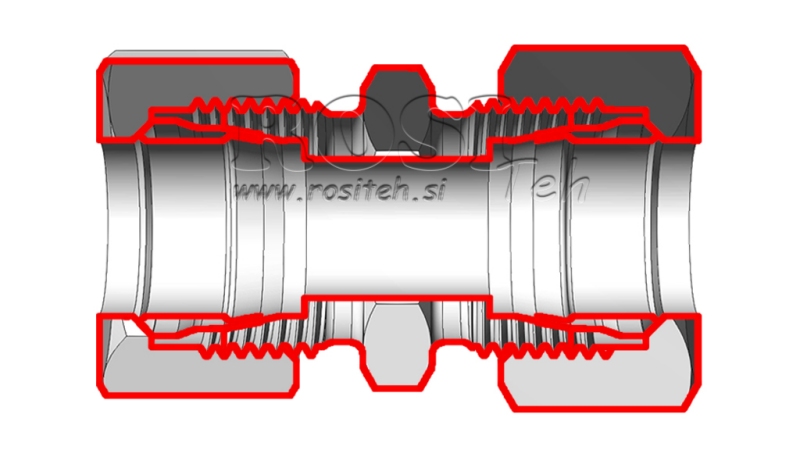 RACCORD DE CONNEXION HYDRAULIQUE NZ