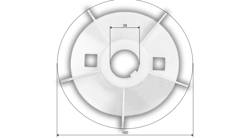 ELEKTRICKÝ MOTOROVÝ VENTILÁTOR MS 132