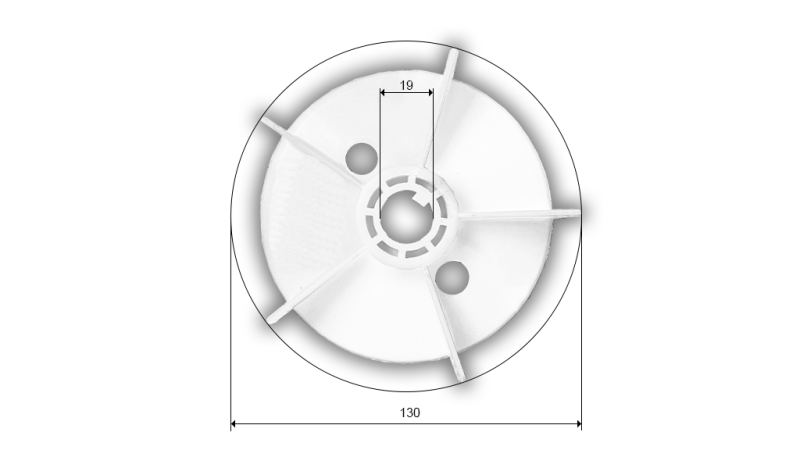 MOTEUR ÉLECTRIQUE VENTILATEUR MS 80