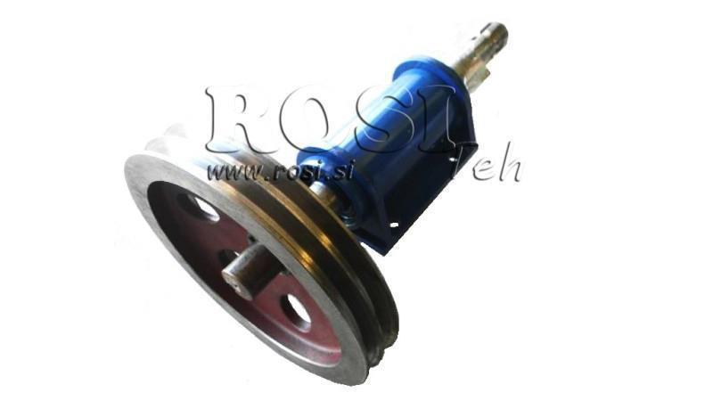 ARBRE CARDAN EN FONTE AVEC YOKE 270mm