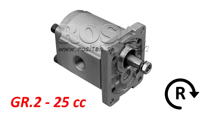 POMPA IDRAULICA GR.2 25 CC DESTRA