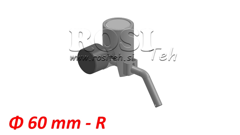BALL FOR TIPPER CAISSON Φ60 8T RIGHT