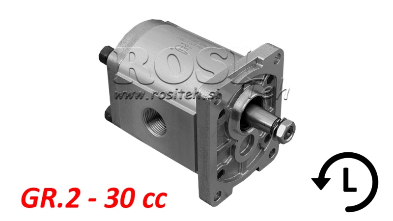 POMPE HYDRAULIQUE GR.2 30 CC GAUCHE - FILET