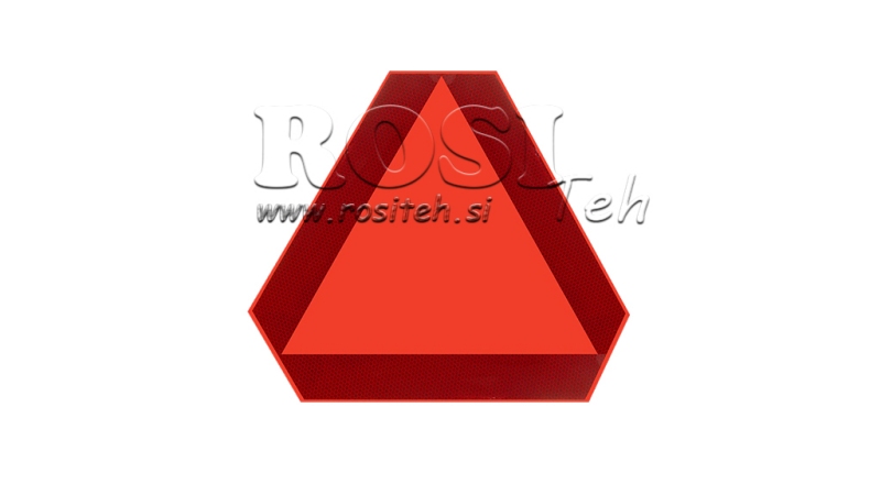 REFLECTIVE TRIANGLE STICKER