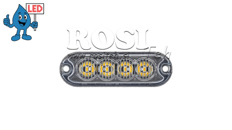 LED STROBOSKOPSKA LUČ 12/24V