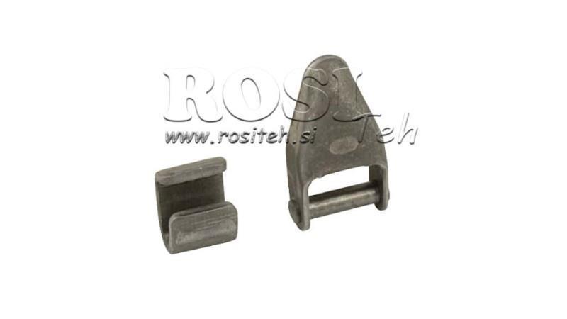 BRACCIO LATERALE PER RIMORCHIO C-SHAPED REMOVIBILE 56mm