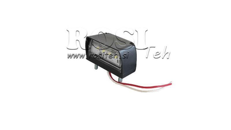 LICENSE PLATE LIGHT 12/24V - LED