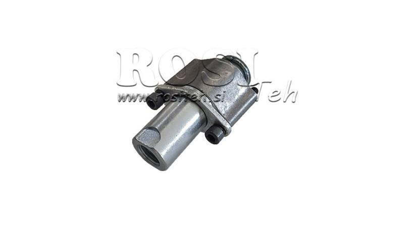 SUPPORT AL. POUR PULLEY POUR VANNES P80 - LEVIER DOUBLE