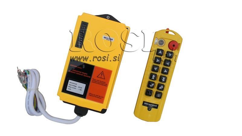 COMANDO REMOTO RADIO 12CH - 24V