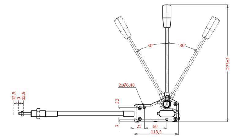 JOYSTICK 1 ASENTO KÄRRYN NOSTURILLE