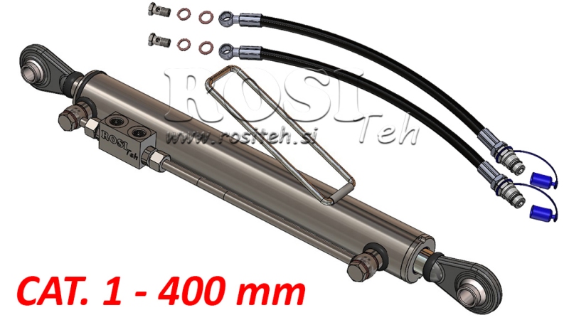 TERZO PUNTO IDRAULICO TRATTORE STANDARD - 1 CAT. 50/30-400 (20-55HP)(19,2/19,2)