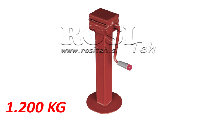 THREADED SUPPORT LEG 350MM - 1200KG