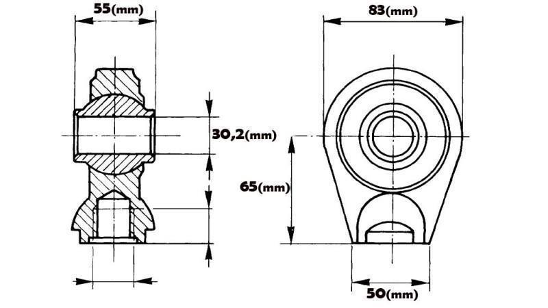 welding bearing round fi 30.2/50