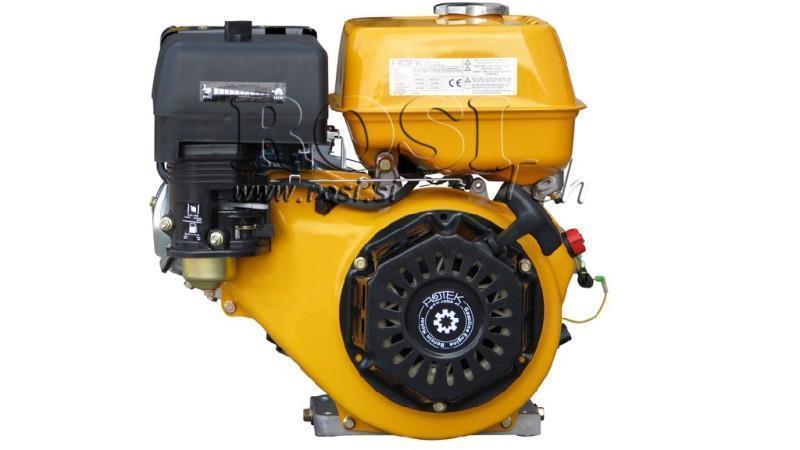 benzínový motor EG4-270cc-6.56kW-8.92HP-3,600 RPM-H-KW25x88.2-manual štart