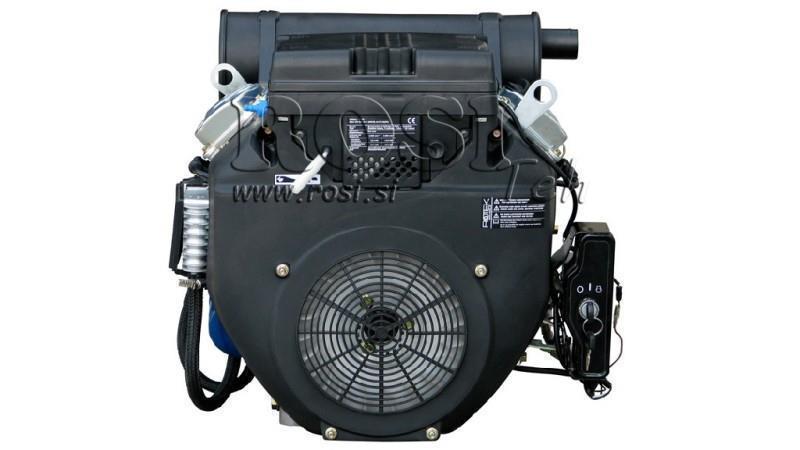 benzinemotor 614cc-14.9kW-3.600 RPM-E-KW25.4x72-elektrische start