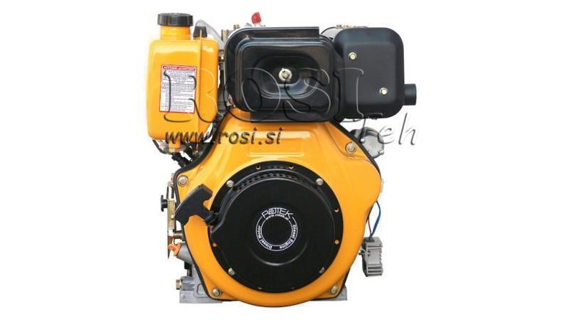 motore diesel 474cc-8.0kW-3.600 RPM-E-KW25x88-avviamento elettrico