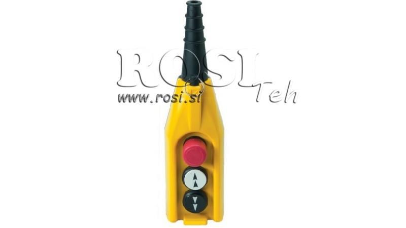 AFSTANDSSCHAKELAAR SET 2 KNOPPEN IN BEHUIZING ZONDER KABEL