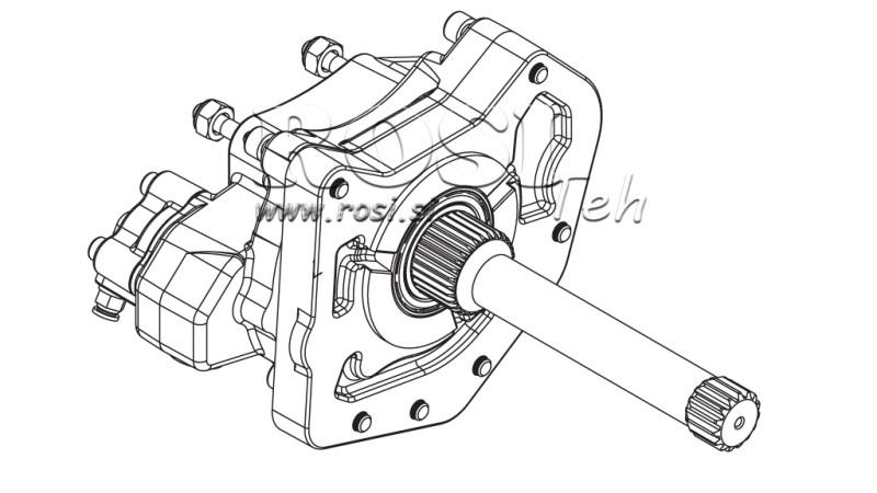 HYDRAULISCHE POMP AANDRIJVING - MERCEDES ACTROS A
