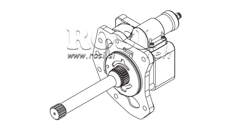 ENTRAÎNEMENT DE POMPE HYDRAULIQUE - MERCEDES G155 - 2 ACTROS