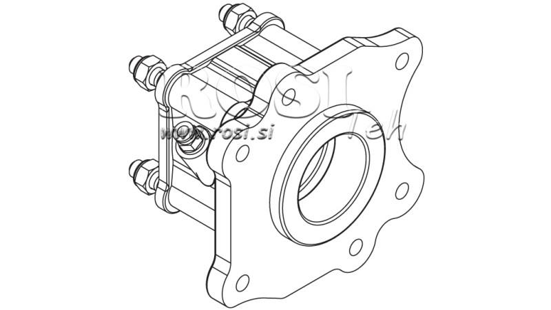 UITGANG VOOR HYDRAULISCHE POMP - MERCEDES ATEGO-1 - 6 GATEN