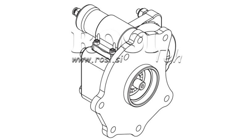 UITGANG VOOR HYDRAULISCHE POMP - MERCEDES ATEGO-2 - 7 GATEN