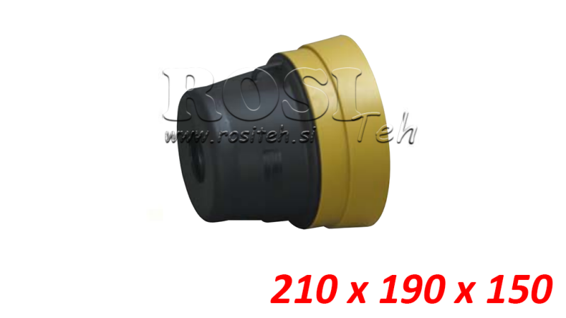VASO DI PROTEZIONE CARDANICO PVC 210x190x150