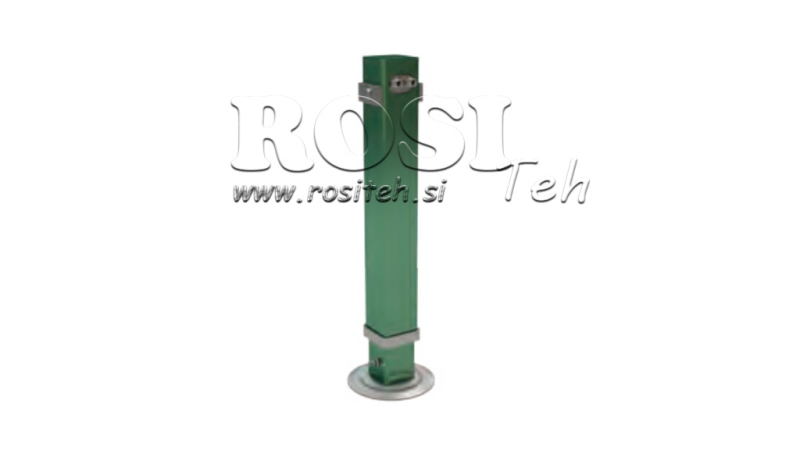 HYDRAULISK BEIN DOBBELT-VERKENDE 540mm - 2,800kg