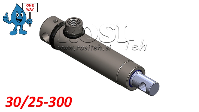 CYLINDRE HYDRAULIQUE MONO 30/25-300