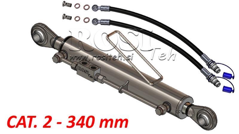 3ÈME POINT HYDRAULIQUE STANDARD - CAT. 2 - 63/35-340 (45-95 HP) (25,4/25,4 mm)
