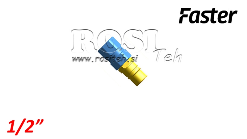 RACCORD RAPIDE MÂLE POUR MULTI-FASTER 1/2 PARTIE MOBILE