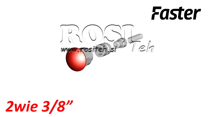 VARNOSTNI GUMB ZA MULTI-FASTER 3/8 2wie - FIKSNI DEL