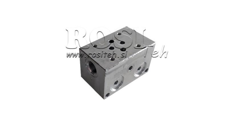 BASE CETOP3 POUR MINI AGRÉGAT