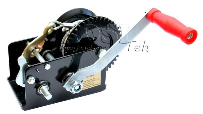 TREUIL MANUEL DWK 25 V - 1133 kg - CÂBLE