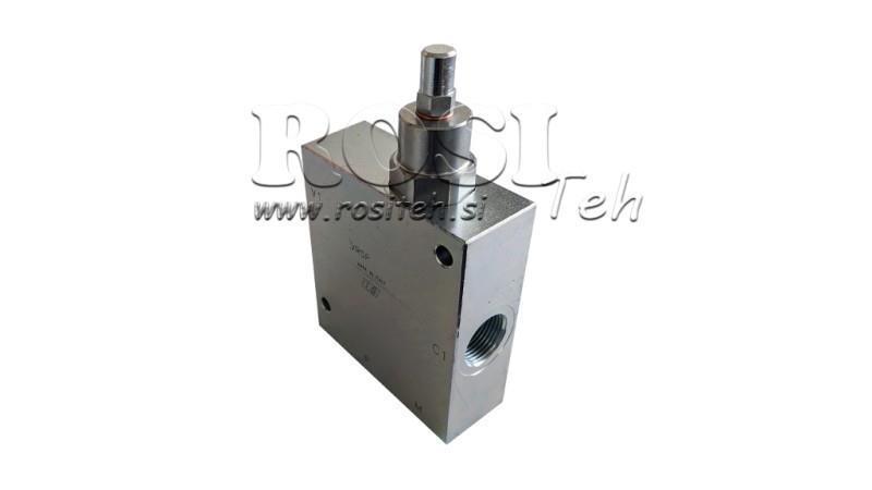 DOBBEL HASTIGHET VENTIL KUBE HI-LO VRSP V1230 95lit - 350bar