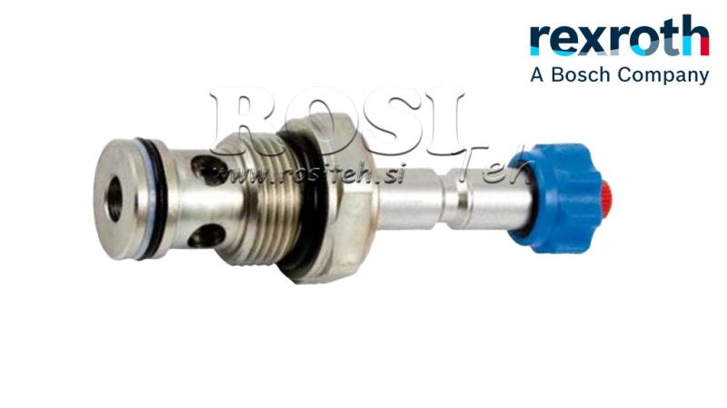 HYD. LUKKET ELEKTROMAGNETISK KONTROLLER TIL 2-VEGT VALVE REXROTH 1/2 70-LIT